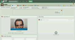 Desktop Screenshot of mejia.deviantart.com