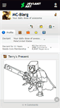 Mobile Screenshot of mc-blarg.deviantart.com