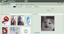 Desktop Screenshot of metalpandora.deviantart.com