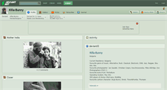 Desktop Screenshot of killa-bunny.deviantart.com