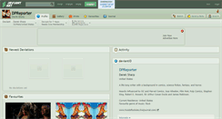 Desktop Screenshot of dpreporter.deviantart.com