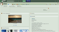 Desktop Screenshot of mikinoo.deviantart.com