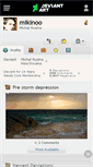Mobile Screenshot of mikinoo.deviantart.com