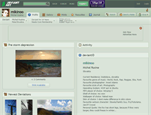 Tablet Screenshot of mikinoo.deviantart.com