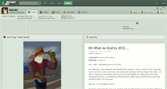 Desktop Screenshot of maruki.deviantart.com