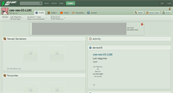 Desktop Screenshot of cee-vee-03-luki.deviantart.com