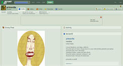 Desktop Screenshot of primordia.deviantart.com