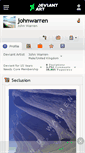 Mobile Screenshot of johnwarren.deviantart.com