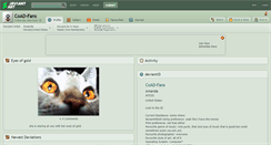 Desktop Screenshot of coad-fans.deviantart.com