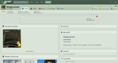 Desktop Screenshot of littlegreymoth.deviantart.com
