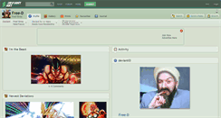 Desktop Screenshot of free-d.deviantart.com