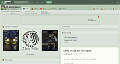 Desktop Screenshot of di-comic-brasil.deviantart.com