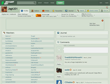 Tablet Screenshot of jag6201.deviantart.com
