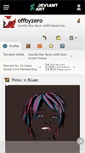 Mobile Screenshot of offbyzero.deviantart.com