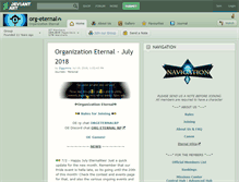 Tablet Screenshot of org-eternal.deviantart.com