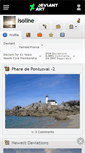 Mobile Screenshot of isoline.deviantart.com