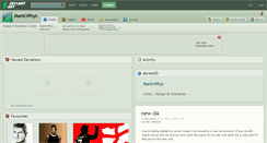 Desktop Screenshot of manicwhys.deviantart.com