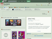 Tablet Screenshot of im-a-tumor.deviantart.com