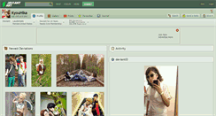 Desktop Screenshot of kyouhika.deviantart.com