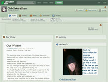 Tablet Screenshot of chibisakurachan.deviantart.com