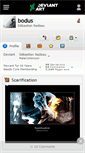 Mobile Screenshot of bodus.deviantart.com