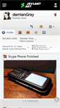 Mobile Screenshot of damiangray.deviantart.com