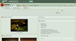 Desktop Screenshot of anthonym.deviantart.com