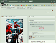 Tablet Screenshot of icy777s.deviantart.com