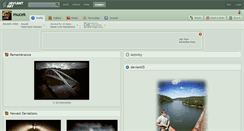Desktop Screenshot of mucek.deviantart.com