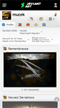Mobile Screenshot of mucek.deviantart.com