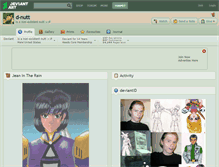 Tablet Screenshot of d-nutt.deviantart.com