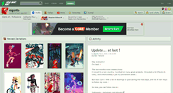 Desktop Screenshot of elgunto.deviantart.com