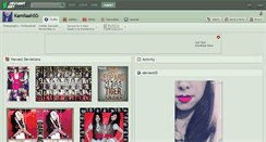 Desktop Screenshot of kamilaahsg.deviantart.com