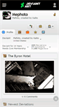 Mobile Screenshot of mephoto.deviantart.com