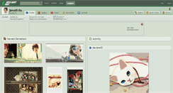 Desktop Screenshot of jewell-liu.deviantart.com