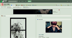 Desktop Screenshot of 14111989.deviantart.com