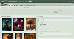 Desktop Screenshot of poulili.deviantart.com