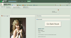 Desktop Screenshot of gsdark-stock.deviantart.com