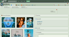 Desktop Screenshot of jimwarren.deviantart.com