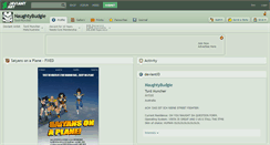 Desktop Screenshot of naughtybudgie.deviantart.com