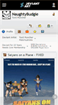Mobile Screenshot of naughtybudgie.deviantart.com