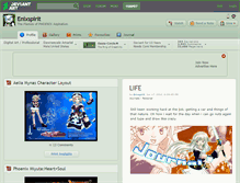 Tablet Screenshot of enixspirit.deviantart.com