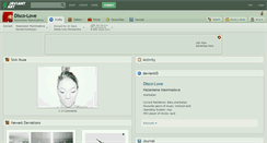 Desktop Screenshot of disco-love.deviantart.com