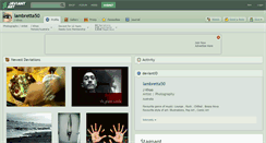 Desktop Screenshot of lambretta50.deviantart.com