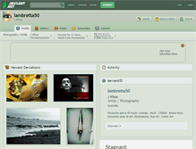 Tablet Screenshot of lambretta50.deviantart.com