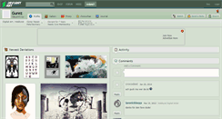 Desktop Screenshot of gurez.deviantart.com