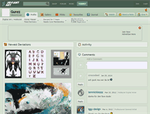 Tablet Screenshot of gurez.deviantart.com