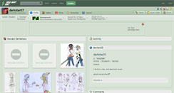 Desktop Screenshot of darkstar07.deviantart.com