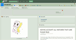 Desktop Screenshot of manaphy87.deviantart.com
