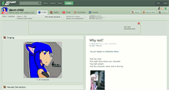 Desktop Screenshot of dawn-child.deviantart.com